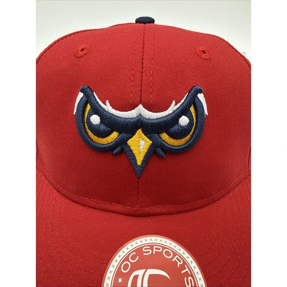 OC Sports Orem Owlz Minor League Baseball Cap Youth Red MiLB Hat